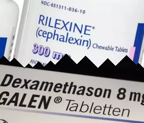 Céphalexine contre Dexaméthasone