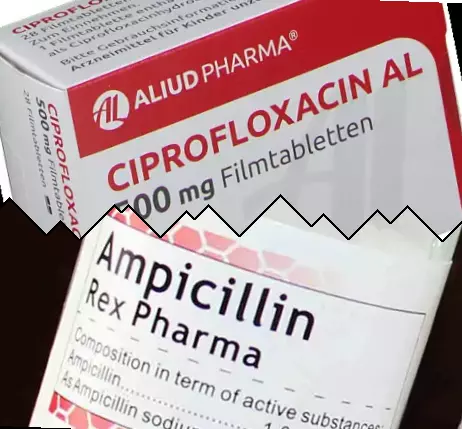 Ciprofloxacine contre Ampicilline