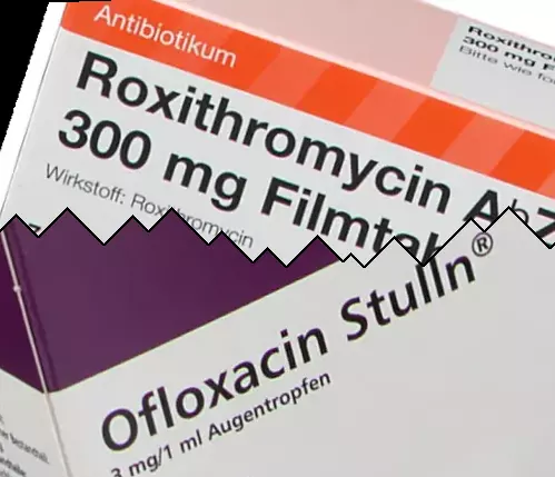 Roxithromycine contre Ofloxacine