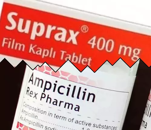 Suprax contre Ampicilline